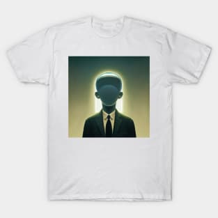 Empty faced business man T-Shirt